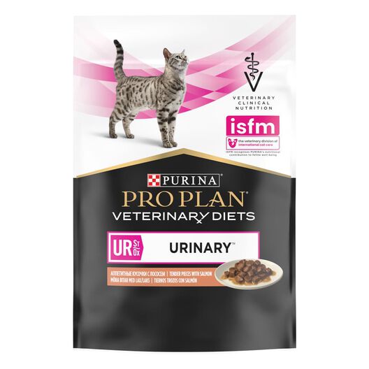 Pro Plan Veterinary Diets Feline UR Salmón  x 85 g, , large image number null